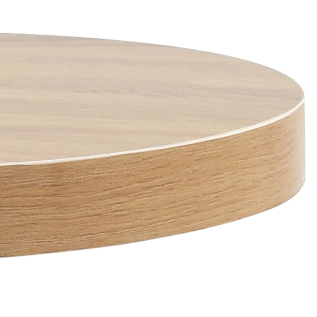 VidaXL Bistrotafel 60 cm MDF lichtbruin