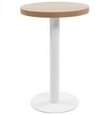 VidaXL Bistrotafel 50 cm MDF lichtbruin