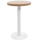 vidaXL Bistrotafel 50 cm MDF lichtbruin