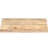 VidaXL Tafelblad 15-16 mm 80x70 cm massief mangohout