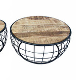 KantoormeubelenPlus Salontafel Akranes set van 2 stuks