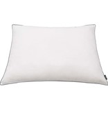 VidaXL Kussens licht 70x60 cm dons-/verenvulling wit 2 st