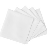VidaXL Servetten wit 100 stuks 50 x 50 cm