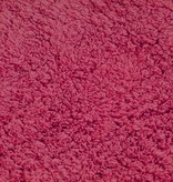 VidaXL Badmattenset stof fuchsia 2-delig