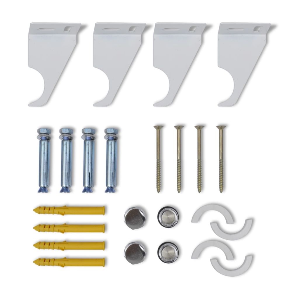 VidaXL Radiator-/verwarmingspaneel 311x900 mm wit