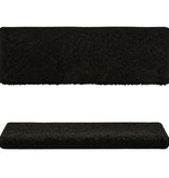 VidaXL Trapmatten 15 st 65x25 cm zwart