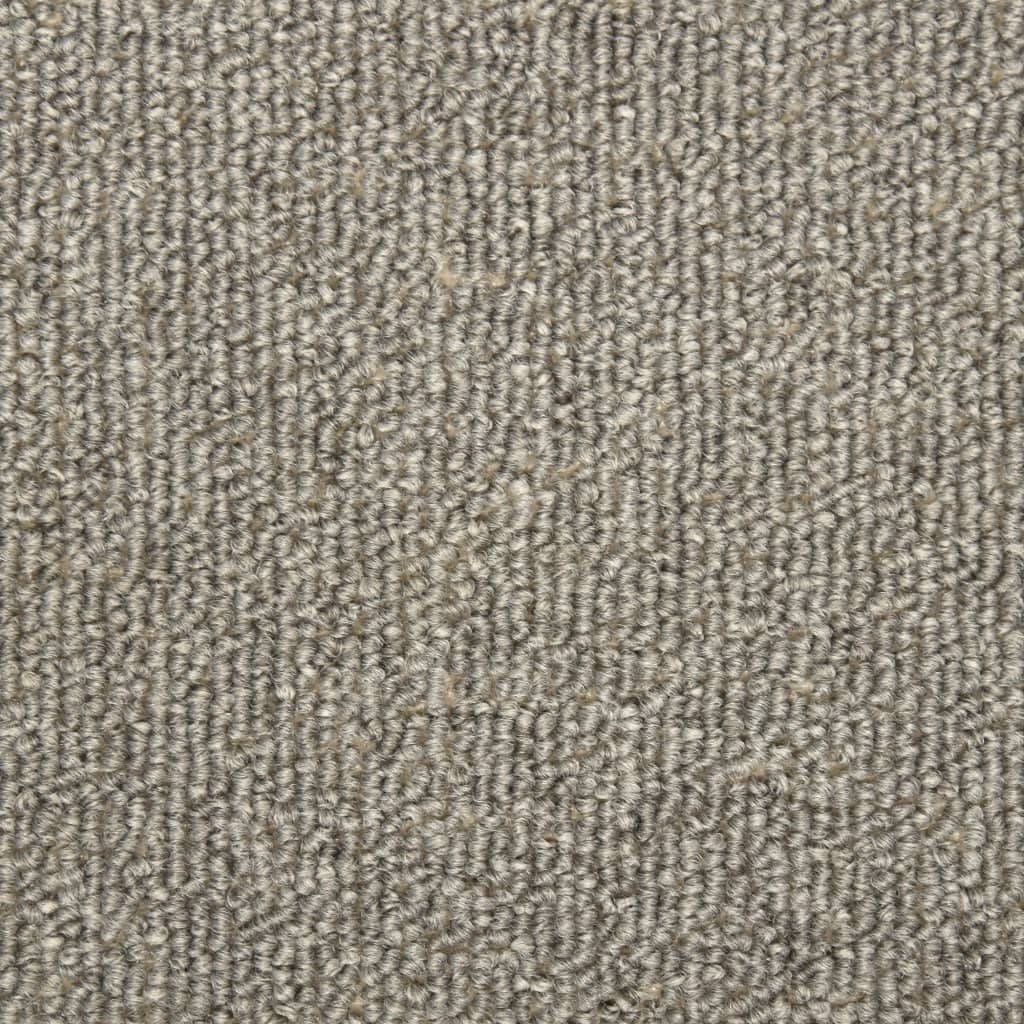 VidaXL Trapmatten 15 st 65x25 cm lichtgrijs