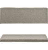 VidaXL Trapmatten 15 st 65x25 cm lichtgrijs