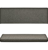 VidaXL Trapmatten 15 st 65x25 cm donkergrijs