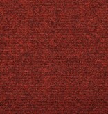 VidaXL Trapmatten 15 st 65x25 cm naaldvilt rood
