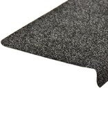 VidaXL Trapmatten 15 st 65x25 cm naaldvilt grijs