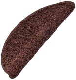 VidaXL 15 st Trapmatten 65x25 cm bruin