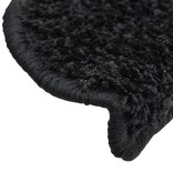 VidaXL 15 st Trapmatten 56x20 cm zwart