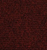 vidaXL Trapmatten zelfklevend 54x16x4 cm naaldvilt rood 15 st