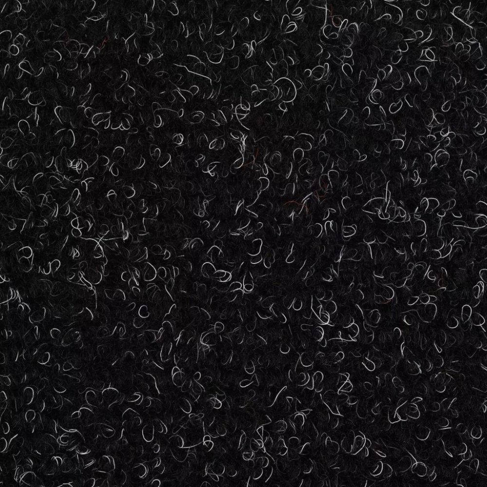 vidaXL Trapmatten zelfklevend 54x16x4 cm naaldvilt zwart 15 st