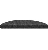 VidaXL Trapmatten zelfklevend 54x16x4 cm naaldvilt donkergrijs 15 st