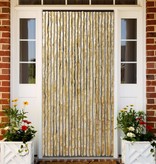 VidaXL Vliegengordijn 90x220 cm chenille beige