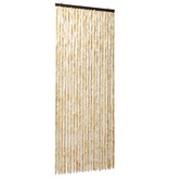 VidaXL Vliegengordijn 90x220 cm chenille beige