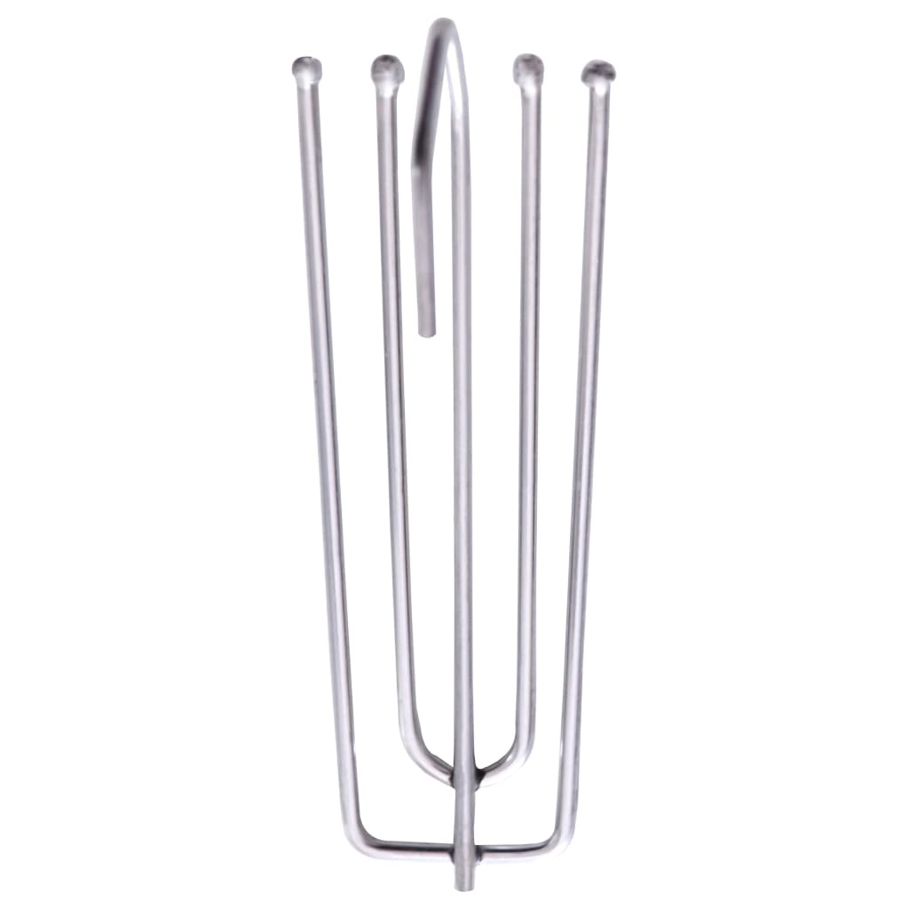 VidaXL Gordijnen verduisterend 2 st met haken 140x175 cm fluweel beige