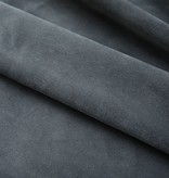 VidaXL Gordijnen verduisterend 2 st met haken 140x225 cm fluweel antraciet