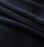 VidaXL Gordijn verduisterend met ringen 2 st 140x245 cm fluweel zwart