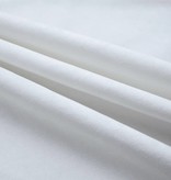 VidaXL Gordijnen verduisterend met ringen 2 st 140x245 cm gebroken wit