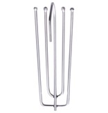 VidaXL Gordijnen verduisterend met haken 2 st 140x175 cm grijs