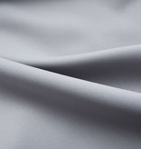 VidaXL Gordijn verduisterend met haken 290x245 cm grijs