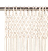 VidaXL Gordijn macramé 140x240 cm katoen