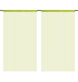 VidaXL Draadgordijnen 100x250 cm groen 2 st