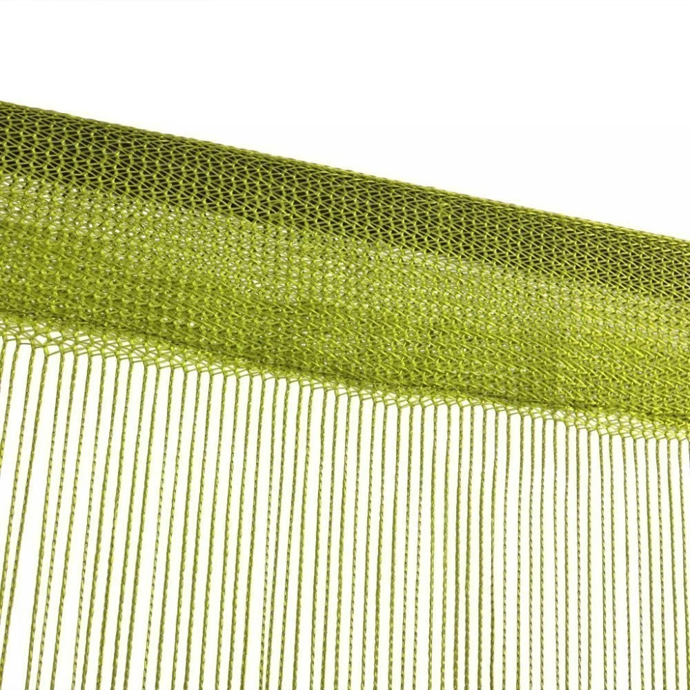 VidaXL Draadgordijnen 100x250 cm groen 2 st