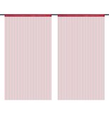 VidaXL Dradengordijnen 100x250 cm wijnrood 2 st