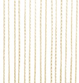VidaXL Draadgordijnen 100x250 cm crème 2 st