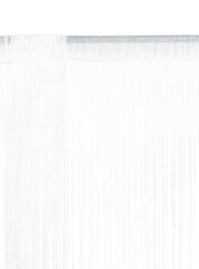 VidaXL Draadgordijn 100x250 cm wit 2 st