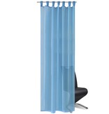 VidaXL Gordijn Turquoise 140x225 cm (2 stuks)