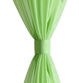 VidaXL Gordijn Appelgroen 140x225 cm (2 stuks)
