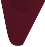VidaXL Stoelhoezen stretch 18 st bordeauxrood