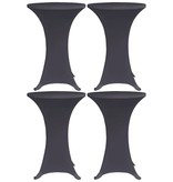 VidaXL Tafelhoes stretch 4 st 70 cm antraciet