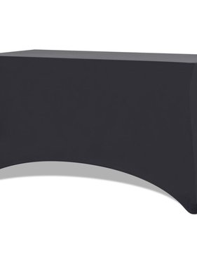 VidaXL Tafelhoes stretch antraciet 120x60,5x74 cm 2 st