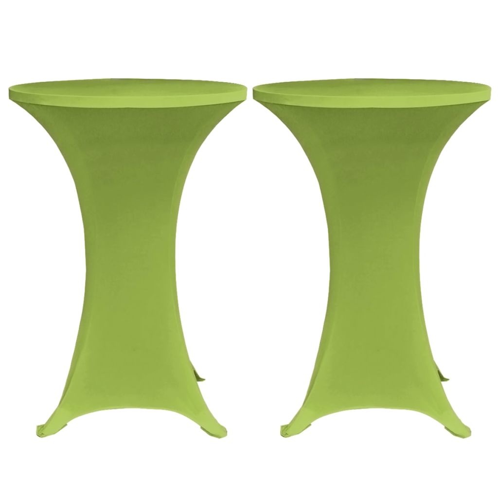 VidaXL Tafelhoes stretch 2 stuks 70 cm groen