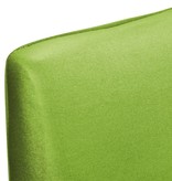 VidaXL Stoelhoes stretch recht 4 stuks groen