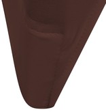 vidaXL Stoelhoes stretch 4 st bruin