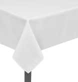 VidaXL Tafelkleden wit 5 stuks 250 x 130 cm