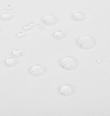 VidaXL Tafelkleden wit 5 stuks 130 x 130 cm