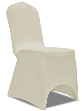 VidaXL Hoes voor stoelen 50 stuks (creme)