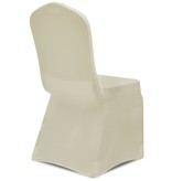 vidaXL Hoes voor stoelen 50 stuks (creme)