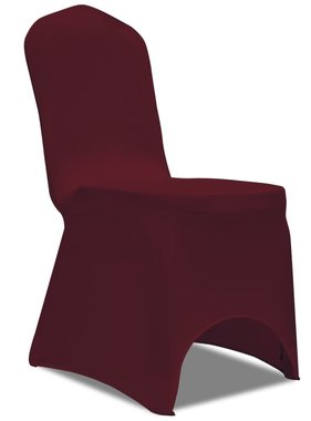 vidaXL Hoes voor stoelen 50 stuks (wijnrood)