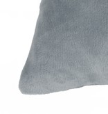 VidaXL Sierkussenset 45x45 cm velours grijs 2-delig