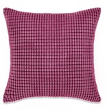 vidaXL Sierkussenset 60x60 cm velours roze 2-delig