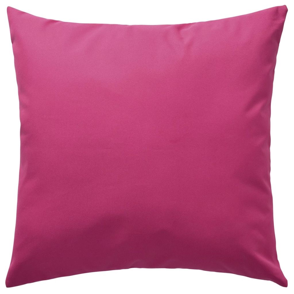 VidaXL Buitenkussens 45x45 cm roze 4 st